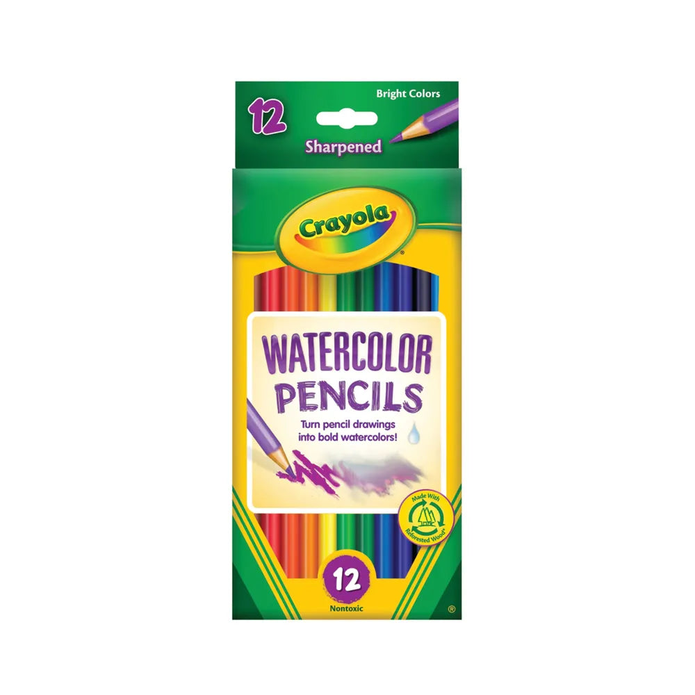 Crayola Watercolor Pencils 12 Ct 2.93oz (Pack of 48)