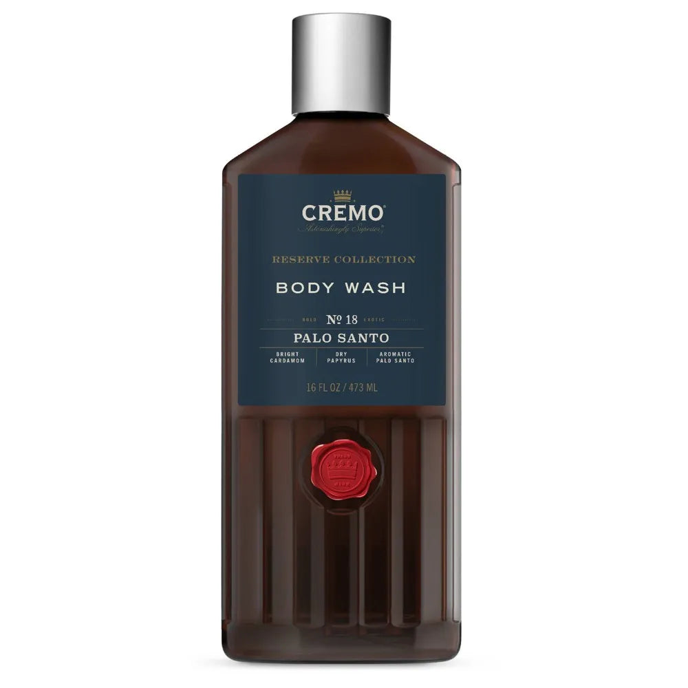 Cremo Rich-Lathering Palo Santo Body Wash 16Oz (Pack of 12)