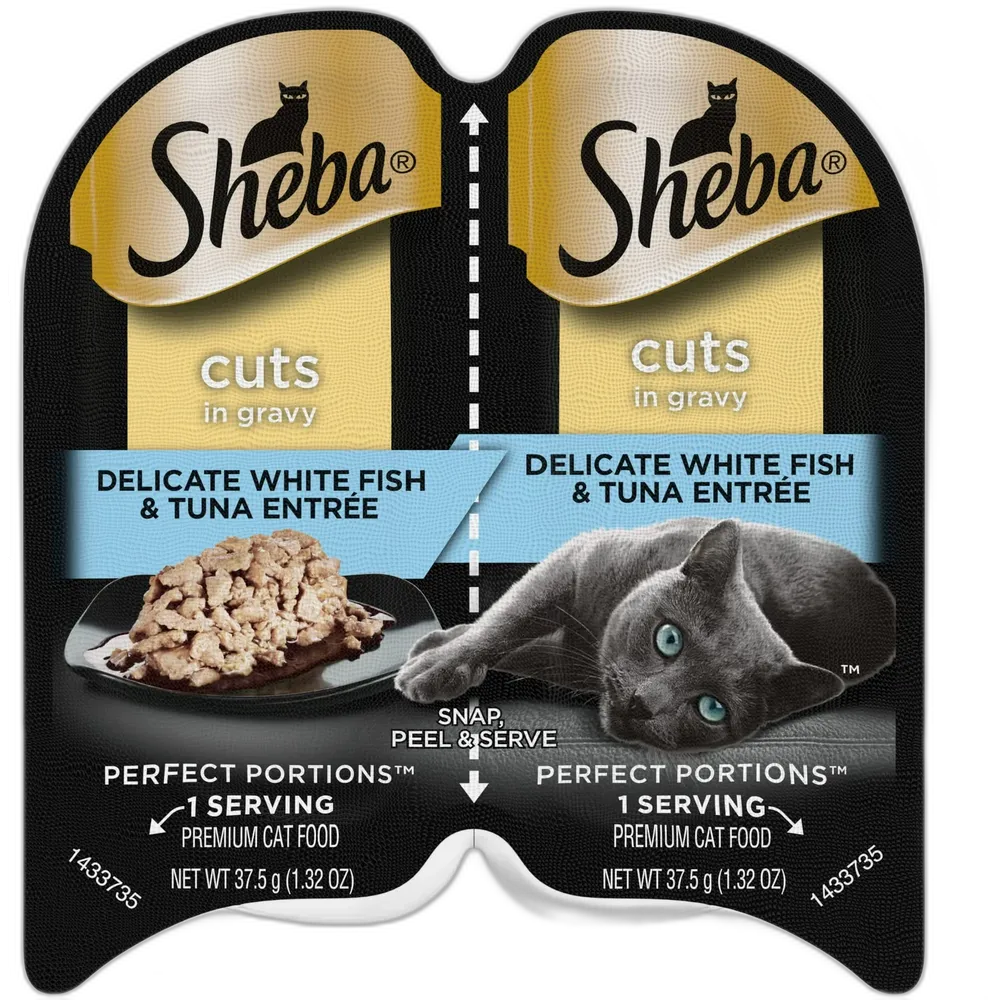Sheba Perfect Portions Whitefish 2.6 oz (Pack of 24)
