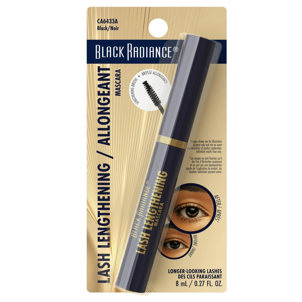 Black Radiance Lash Lengthening Mascara - 0.27 fl oz (Pack of 48)