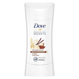 Dove Nourishing Secrets Antiperspirant Deodorant Stick Vanilla & Cocoa Butter, 2.6 Oz (Pack of 12)