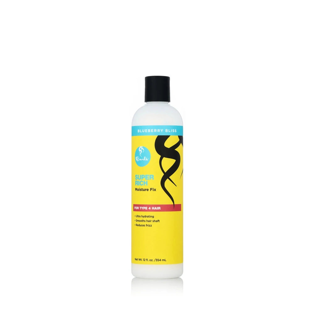 CURLS - Blueberry Bliss Super Rich Moisture Fix Leave In Conditioner, 12 Fl. Oz (Pack of 6)