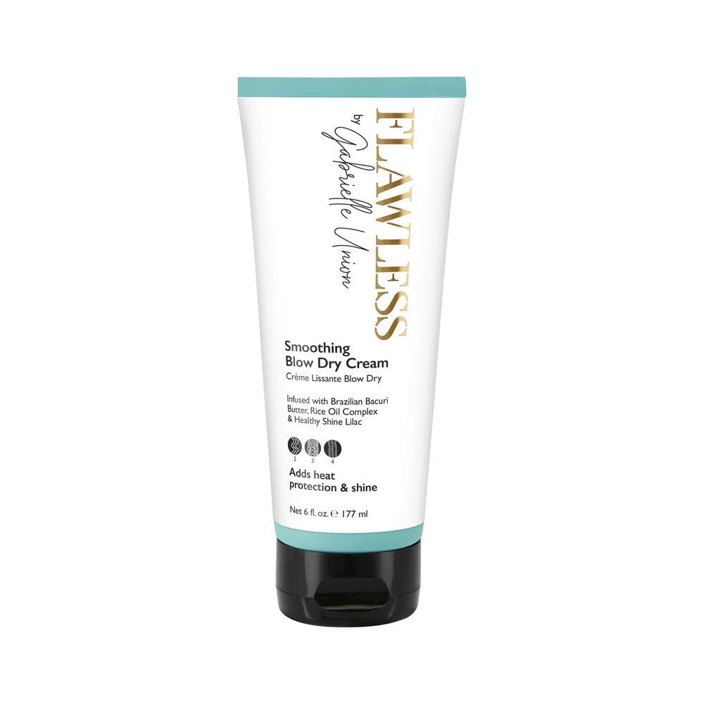 Flawless by Gabrielle Union Smoothing Blow Dry Hair Cream, 6 Fl. Oz (Pack of 6)
