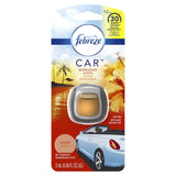 Febreze Car Vent Clip Hawaiian Scent 2 Ct 0.06Oz (Pack Of 8)