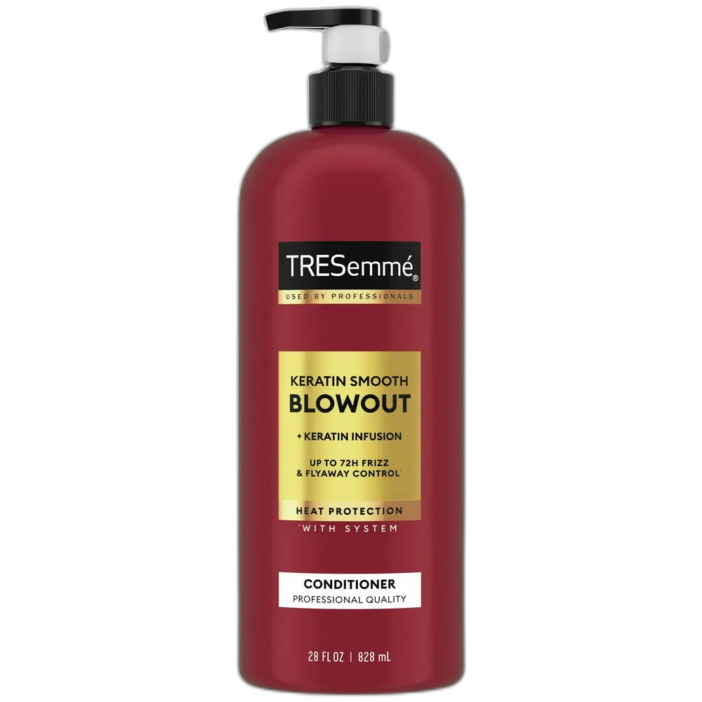 TRESemme Conditioner for Frizzy Hair Keratin Smooth Formulated with Lamellar 28 oz (Pack of 6)