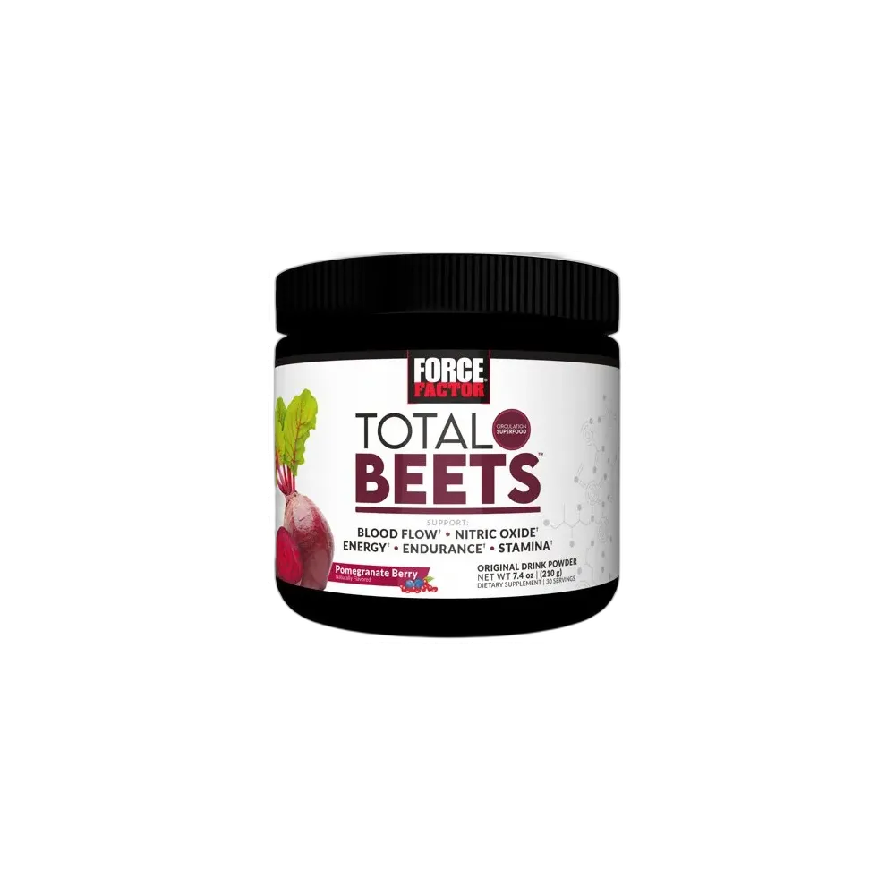 Force Factor Total Beets Powder 7.4 oz (Pack of 12)
