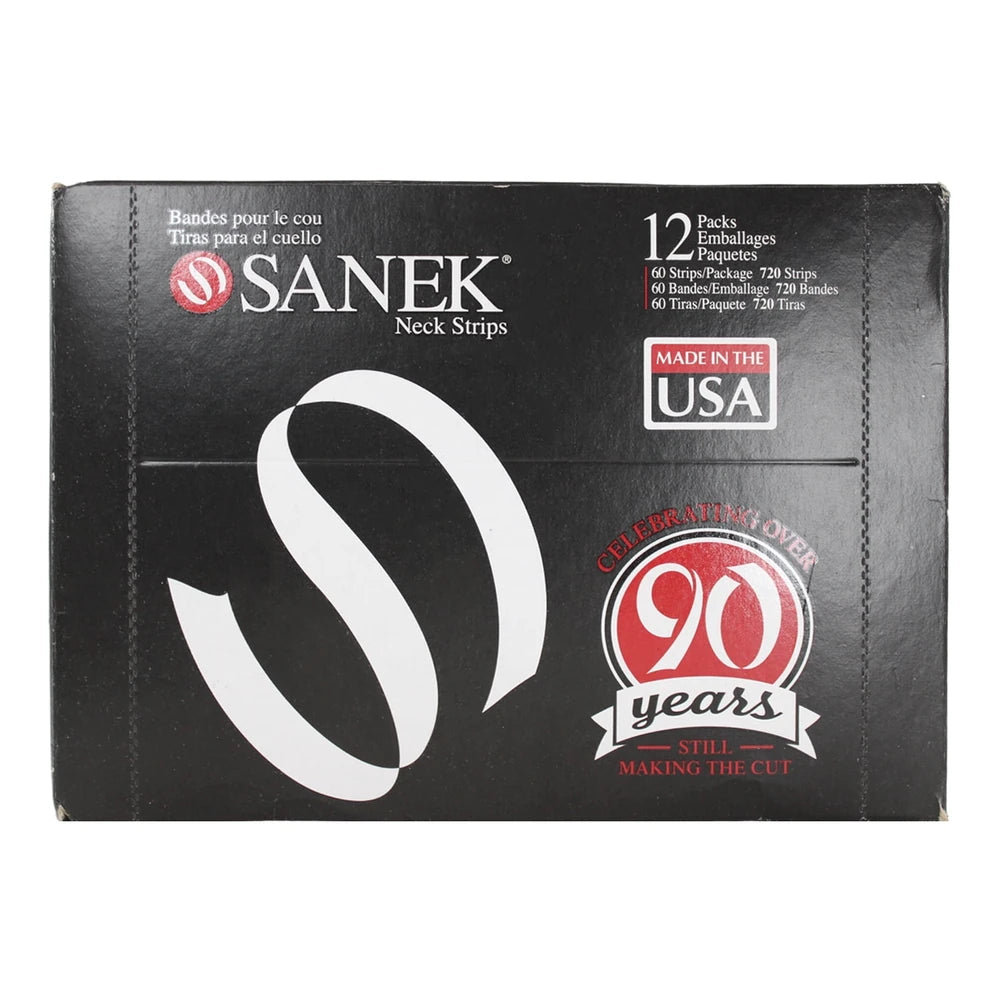 Sanek Display Neck Strips 60 strips 2. (Pack of 4)