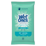 Wet Ones Hand &amp; Face Wipes 20 Count 2.52oz (Pack of 30)
