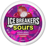 Ice Breakers - Berry Sours Sugar Free Mints 1.50 oz (Pack of 192)