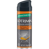 Lotrimin Antifungal Deodorant Powder Aerosol Spray - 4.6 Oz (Pack of 36)