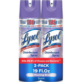 Lysol Air Sanitizer Spray - Early morning Breeze 2 pack 19oz (Pack of 4)