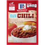 Mccormick Chili Seasoning Mix 1.25 Oz (Pack Of 12)