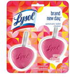 Lysol Automatic Toilet Bowl Cleaner Brand New Day Mango & Hibiscus 2 Count 2.82 Oz (Pack Of 4)