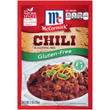 Mccormick Gluten-Free Chili Seasoning Mix ? 1 Oz (Pack Of 12)
