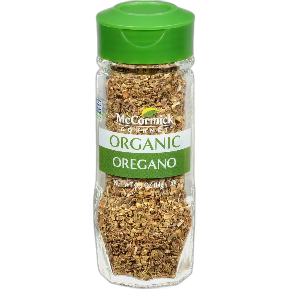 McCormick Organic Oregano 0.5 oz (Pack of 36)