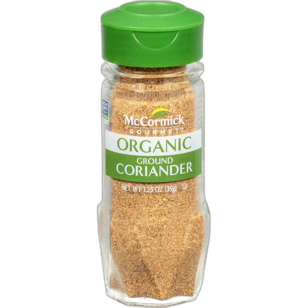 McCormick Gourmet Organic Ground Coriander Mixed Spices & Seasonings1.25 oz (Pack of 36)
