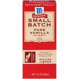 McCormick Small Batch Pure Vanilla Extract Baking Extracts 2oz (Pack of 72)