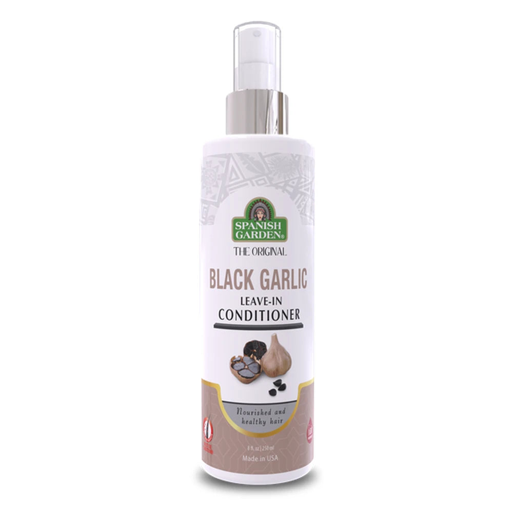 Spanish Garden 22010 The Original Black Garlic Leave-in Conditioner 8 Oz (Pack of 24)