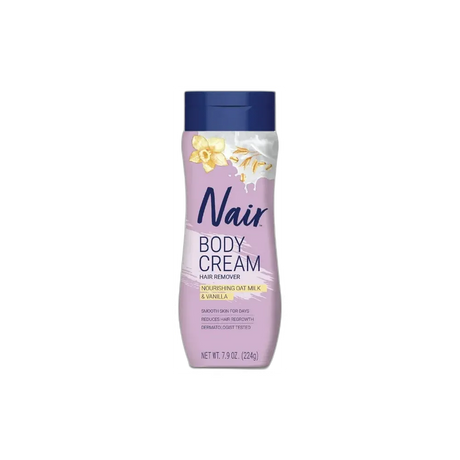 Nair Hair Remover Body Cream Nourish Oat Milk Vanilla 7.9 oz (Pack of 12)