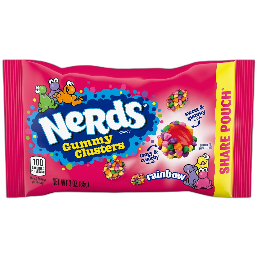 Nestl? Nerds Gummy Clusters 3 oz (Pack of 48)