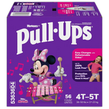 Pull-Ups Girls' Learning Designs Training Pants Econ+ Pack - Size 4T-5T 56Ct 5.3Oz (Pack Of 1)