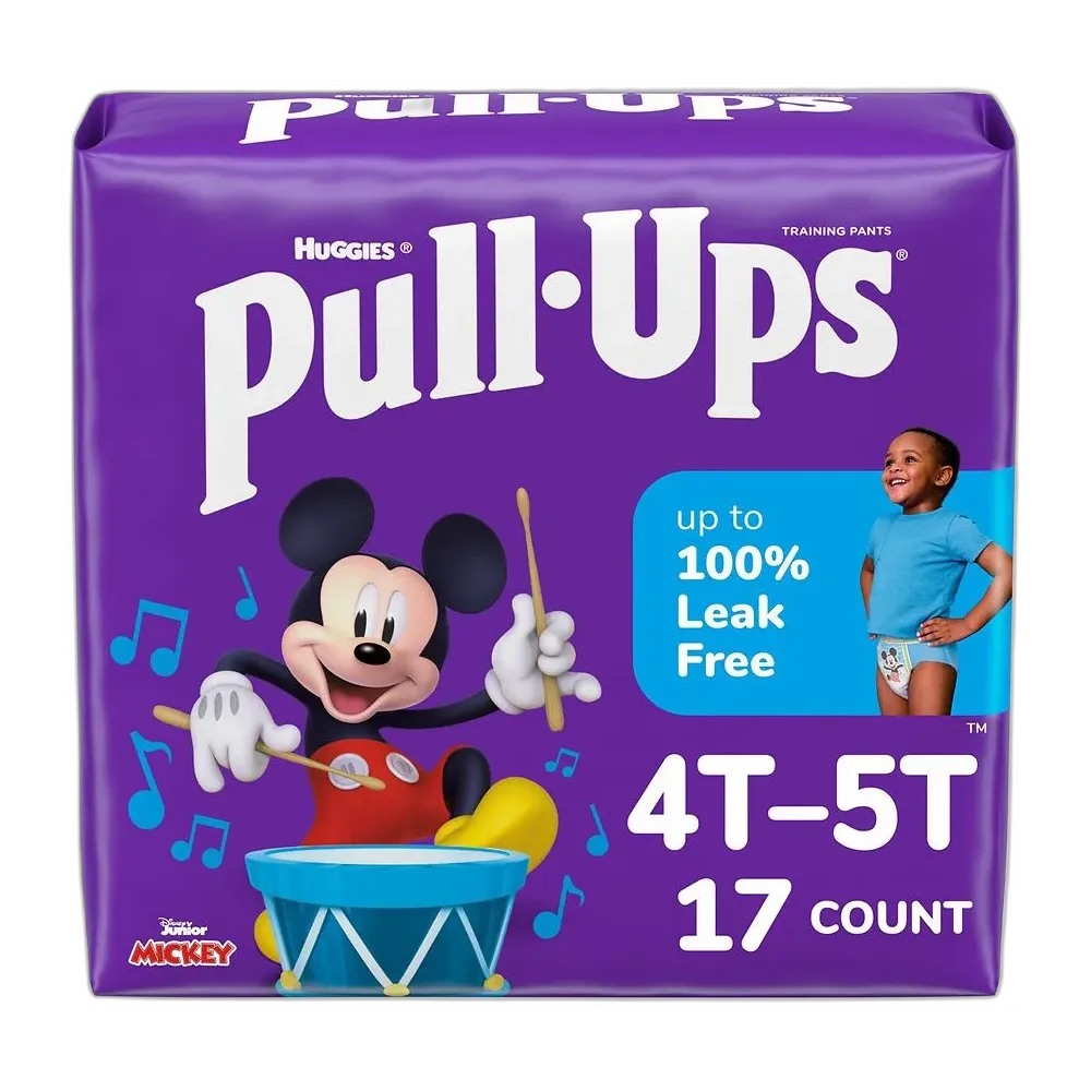 Pull-Ups Boys' Learning Designs Training Pants Giga Pack - Size 4T-5T - 56Ct 5.3Oz (Image May Vary) (Pack Of 1)
