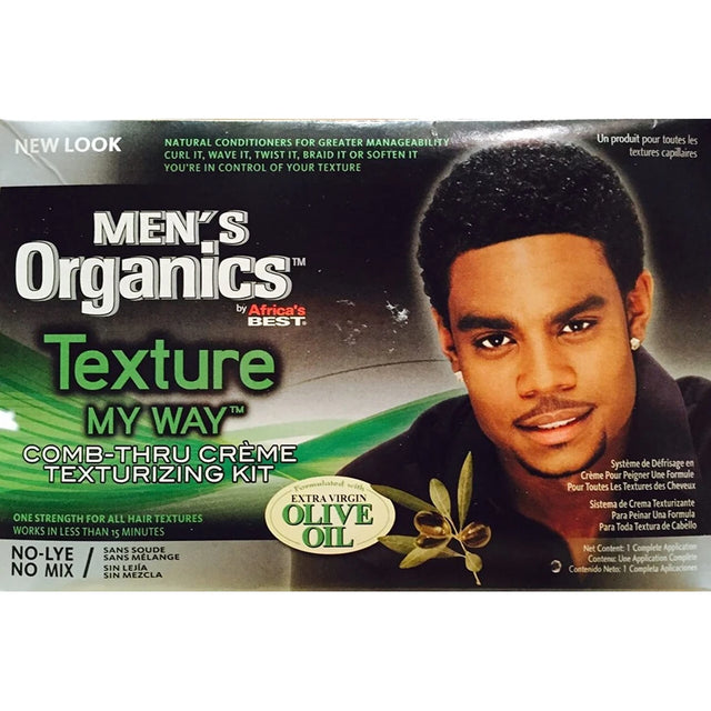House of Cheatham Organics Men s Organics Texture My Way Comb Thru Creme Texturi (Pack of 12)