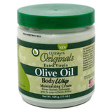 Africa s Best Ultimate Originals Extra-Virgin Olive Oil Body Whip Cream 15 oz (Pack of 12)