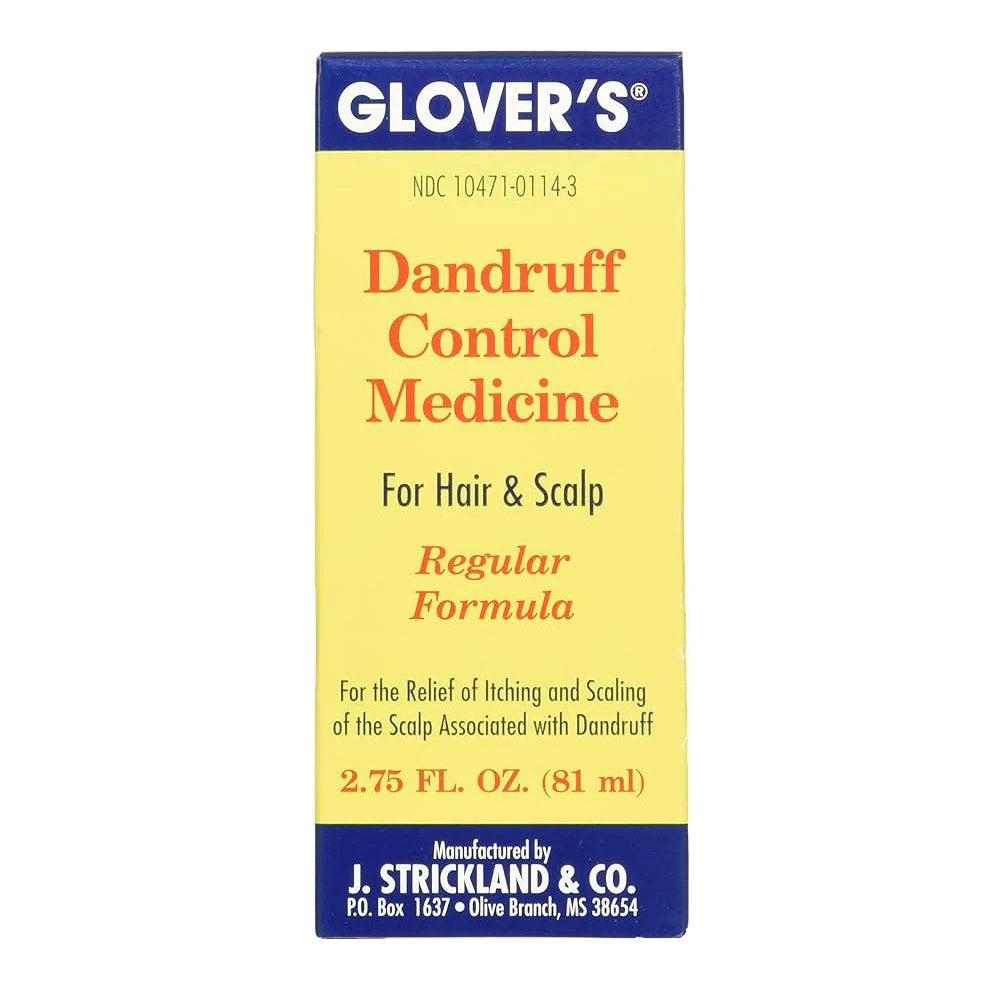Glover s Scorebooks Medicine Regular Formula Scalp Treatment for Dandruff Relief 2.75. Oz (Pack of 12)