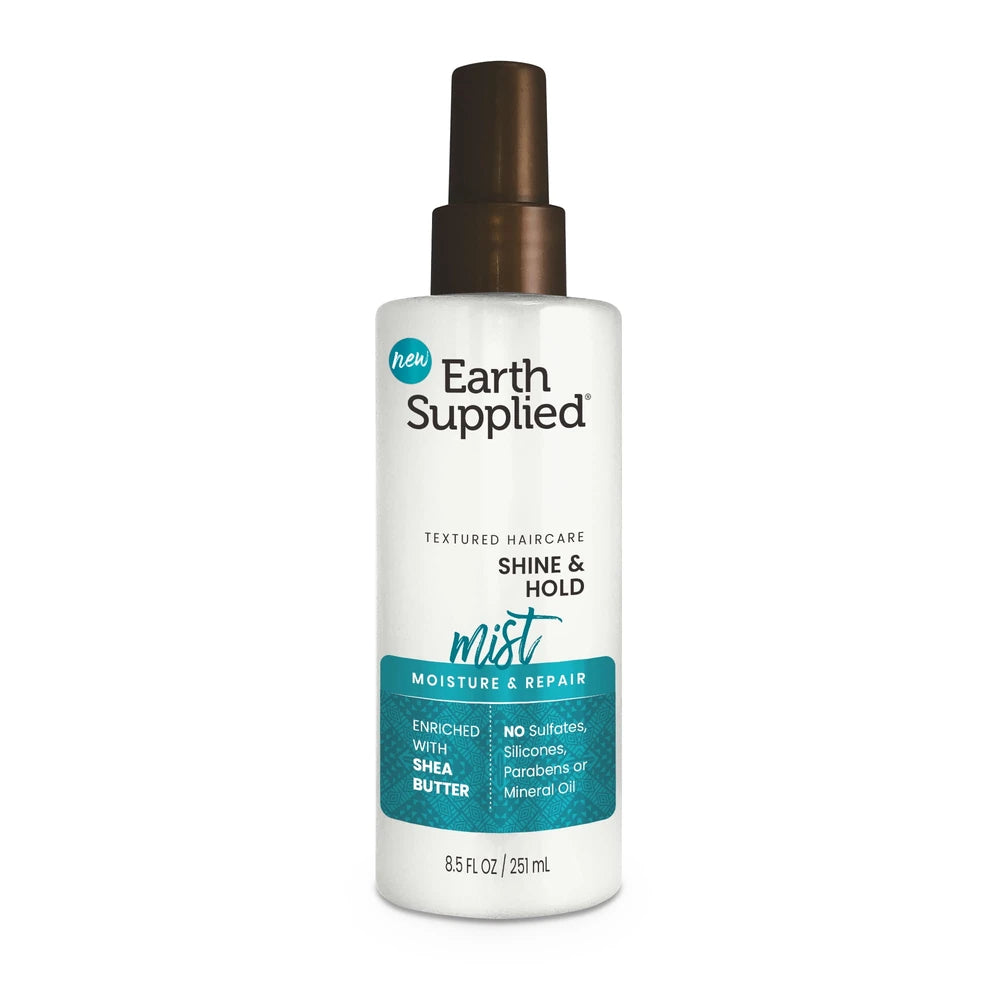 Earth Supplied Moisture & Repair Shine & Hold Mist with Shea Butter 8.5 FL OZ (Pack of 6)