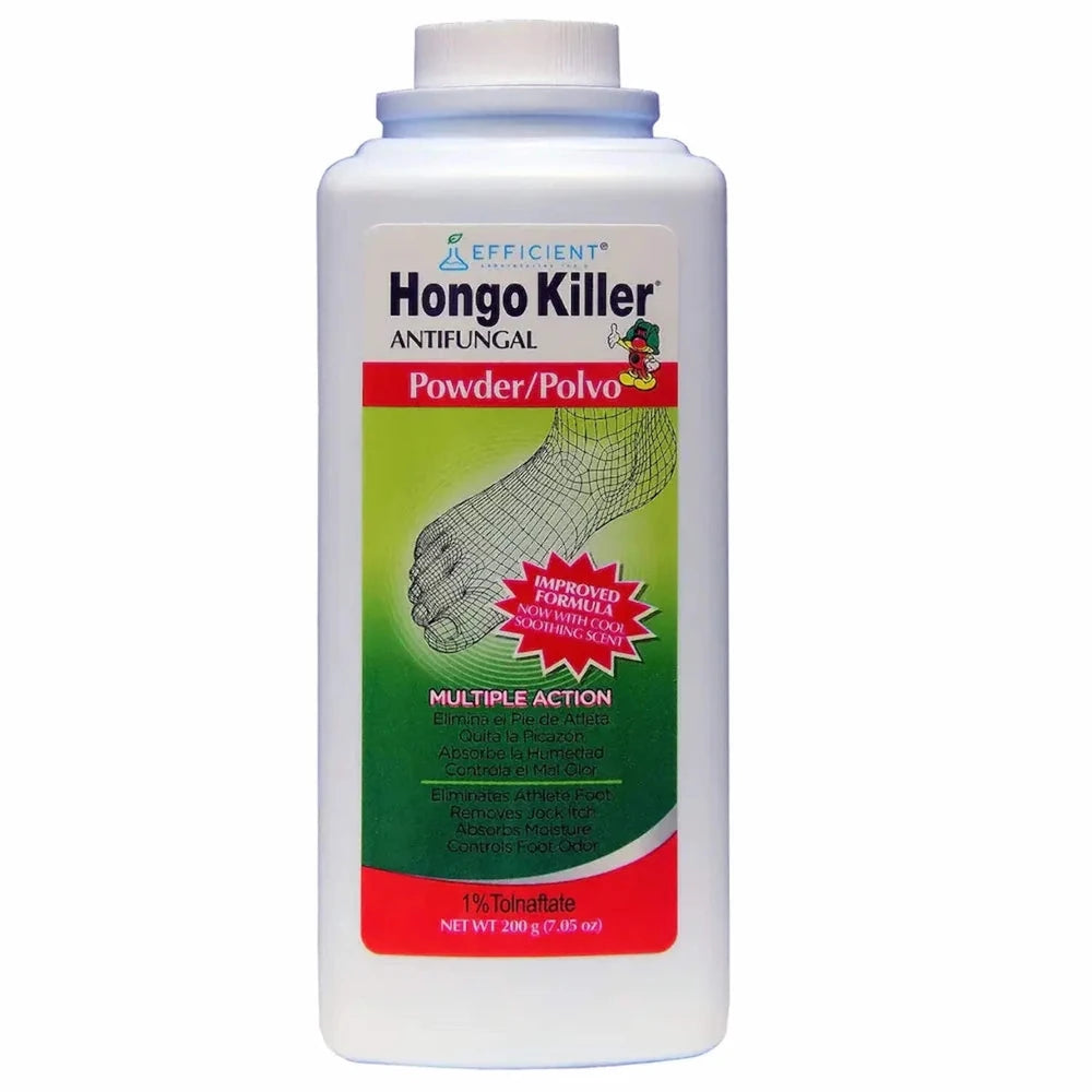 Hongo Killer Antifungal Powder. Athlete s Foot Ringworm and Jock Itch Relief. S 7.5 Oz (Pack of 24)