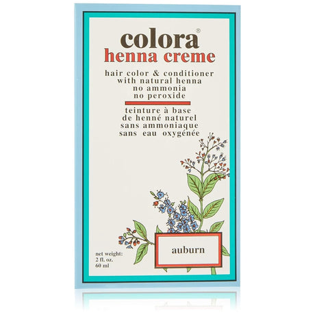 Colora Henna Creme Hair Color & Conditioner Auburn 2 oz (Pack of 12)