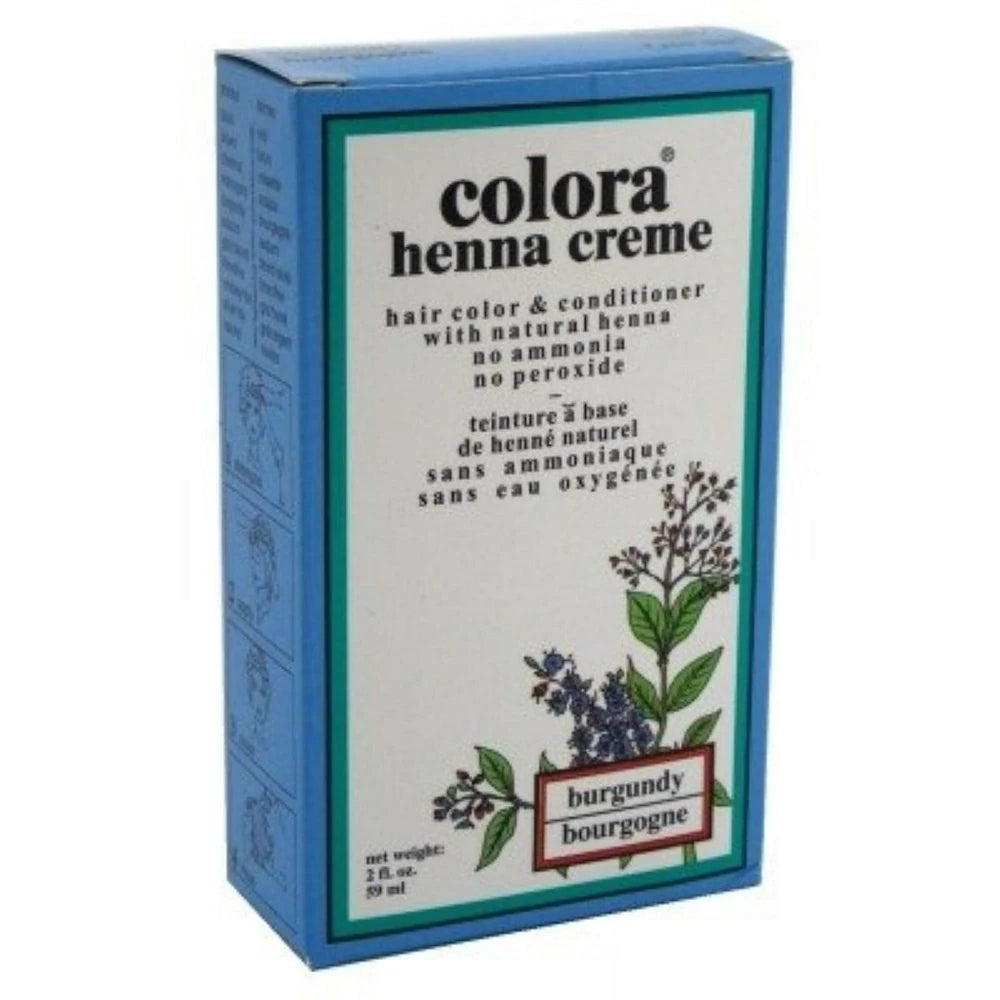 Colora Henna Creme Burgandy Ounce 2 Oz (Pack of 12)