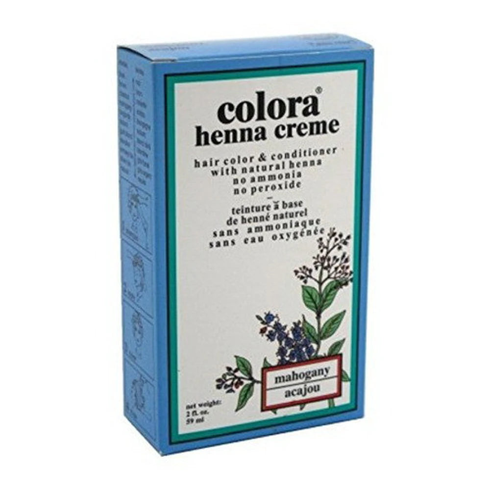 Colora Henna Creme Hair Color Mahogany 2 oz (Pack of 12)