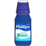 Phillips Laxative Liquid Milk Of Magnesia Mint 12oz Bt by Bayer Consumer Products -Part no. 305 (Pack of 12)