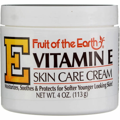 Fruit of the Earth Vitamin E Skin Care Cream 4 oz Cream (Pack of 12)