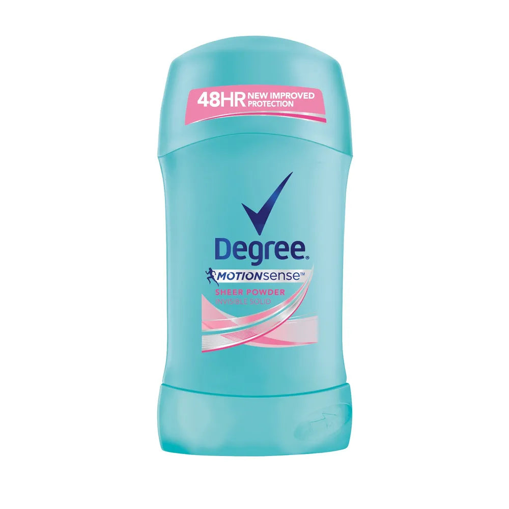 Degree Women Anti-Perspirant And Deodorant Invisible Solid Sheer Powder1.6Oz (Pack of 12)