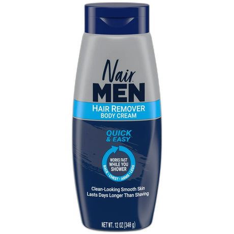 Nair Men Body Hair Removal Cream 12Oz (Pack of 12)