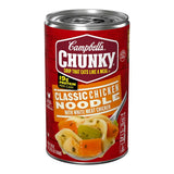 Campbell's Chunky Classic Chicken Noodle Soup 18.6Oz (Pack of 12)