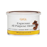 GiGi Espresso All Purpose Honee Wax 14 oz (Pack of 24)