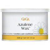 GiGi Azulene Hair Removal Soft Wax Face & Full Body Use for Normal Skin 13 oz (Pack of 24)