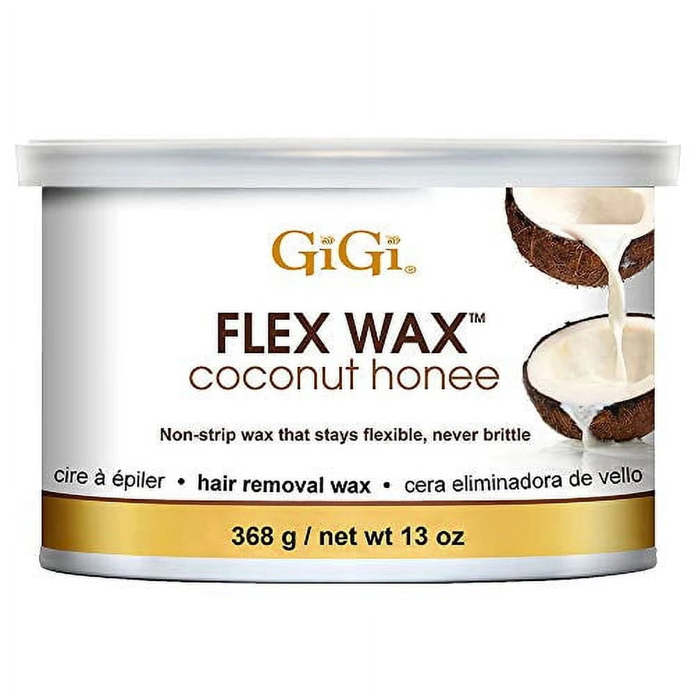 GiGi Flex Wax Coconut Honee Wax - 13 oz (Pack of 24)