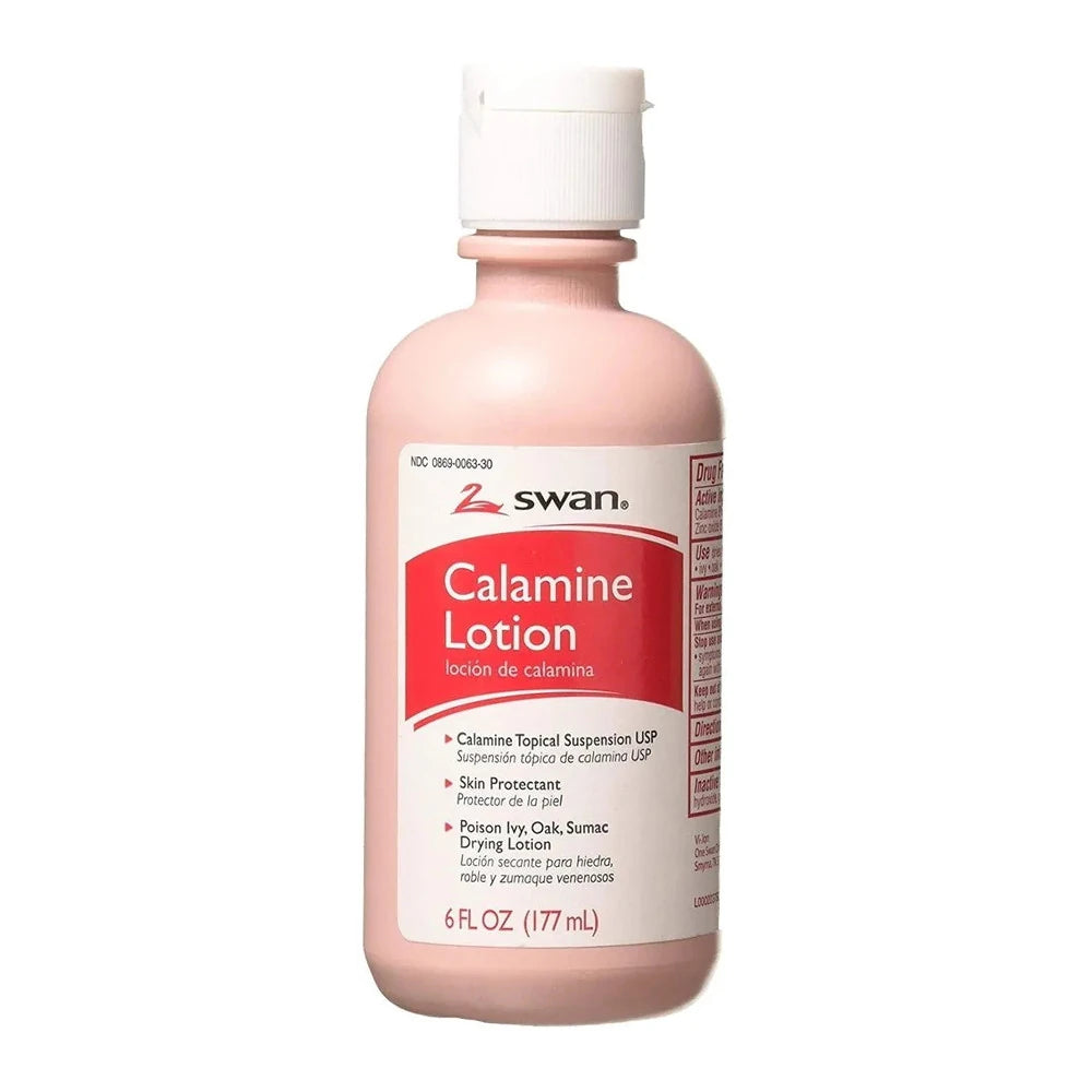 Swan Calamine Lotion 6 oz (Pack of 12)