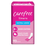 Carefree Acti Fresh Extra Long Daily Liners Unscented 8.47oz (Pack of 6)