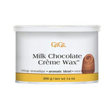 GiGi Milk Chocolate Crème Soft Wax Hair Removal Cream for Sensitive Skin 14 oz (Pack of 24)