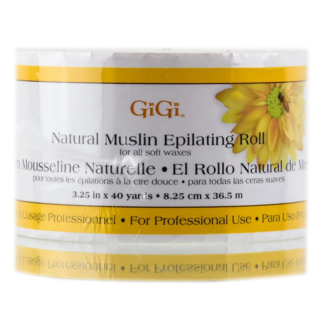Gigi Natural Muslin Roll 100 yd x 3.25 (Pack of 12)
