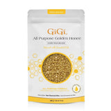 GiGi All Purpose Golden Honee Hard Wax Beads Hair Removal 14 oz Refill Bag (Pack of 24)