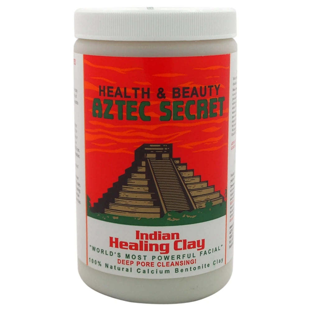 Aztec Secret Indian Healing Clay Deep Pore Cleansing Face & Body Mask, Natural C (Pack of 12)