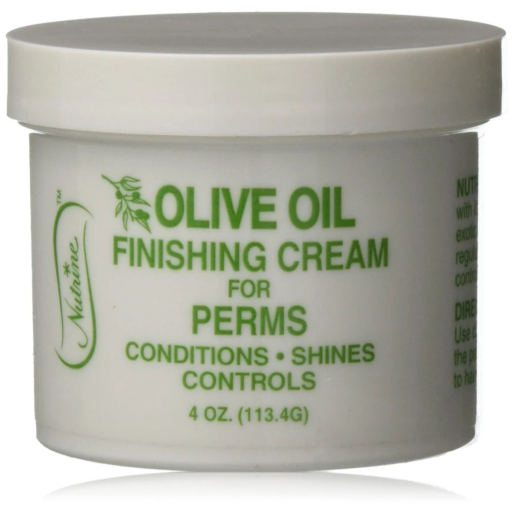 Nutrine Olive Oil Finishing Hair Cream For Perms 4 Oz (Pack of 12)