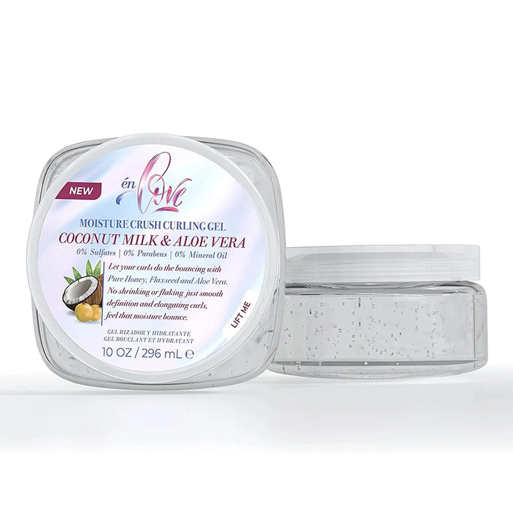 en Love Moisture Crush Curling Gel Coconut Milk & Aloe Vera  10 Oz (Pack of 12)